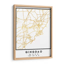 Qingdao, 1 Mapas 3 45 - Emiliano Deificus | Cuadro decorativo de Canvas Lab