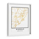 Qingdao, 1 Mapas 3 45 - Emiliano Deificus | Cuadro decorativo de Canvas Lab