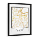 Belfast, 1 Mapas 3 43 - Emiliano Deificus | Cuadro decorativo de Canvas Lab