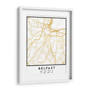 Belfast, 1 Mapas 3 43 - Emiliano Deificus | Cuadro decorativo de Canvas Lab