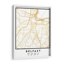 Belfast, 1 Mapas 3 43 - Emiliano Deificus | Cuadro decorativo de Canvas Lab