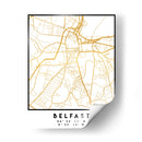 Belfast, 1 Mapas 3 43 - Emiliano Deificus | Cuadro decorativo de Canvas Lab