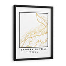 Andorra La Vella, 1 Mapas 3 41 - Emiliano Deificus | Cuadro decorativo de Canvas Lab