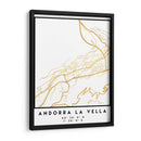 Andorra La Vella, 1 Mapas 3 41 - Emiliano Deificus | Cuadro decorativo de Canvas Lab