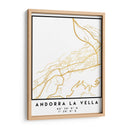 Andorra La Vella, 1 Mapas 3 41 - Emiliano Deificus | Cuadro decorativo de Canvas Lab