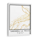 Andorra La Vella, 1 Mapas 3 41 - Emiliano Deificus | Cuadro decorativo de Canvas Lab