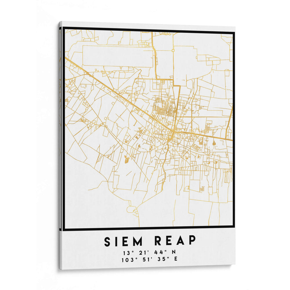 Siem Reap, 1 Mapas 3 39 - Emiliano Deificus | Cuadro decorativo de Canvas Lab