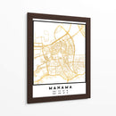 Manama, 1 Mapas 3 40 - Emiliano Deificus | Cuadro decorativo de Canvas Lab