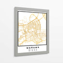Manama, 1 Mapas 3 40 - Emiliano Deificus | Cuadro decorativo de Canvas Lab