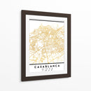 Casablanca, 1 Mapas 3 38 - Emiliano Deificus | Cuadro decorativo de Canvas Lab
