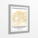 Casablanca, 1 Mapas 3 38 - Emiliano Deificus | Cuadro decorativo de Canvas Lab