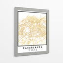 Casablanca, 1 Mapas 3 38 - Emiliano Deificus | Cuadro decorativo de Canvas Lab