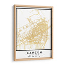 Cancún, 1 Mapas 3 37 - Emiliano Deificus | Cuadro decorativo de Canvas Lab