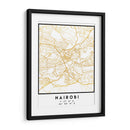 Nairobi, 1 Mapas 3 36 - Emiliano Deificus | Cuadro decorativo de Canvas Lab