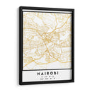 Nairobi, 1 Mapas 3 36 - Emiliano Deificus | Cuadro decorativo de Canvas Lab