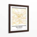 Nairobi, 1 Mapas 3 36 - Emiliano Deificus | Cuadro decorativo de Canvas Lab