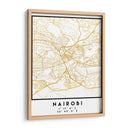 Nairobi, 1 Mapas 3 36 - Emiliano Deificus | Cuadro decorativo de Canvas Lab