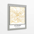 Nairobi, 1 Mapas 3 36 - Emiliano Deificus | Cuadro decorativo de Canvas Lab