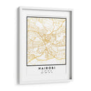 Nairobi, 1 Mapas 3 36 - Emiliano Deificus | Cuadro decorativo de Canvas Lab