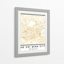 Ho Chi Minh City, 1 Mapas 3 35 - Emiliano Deificus | Cuadro decorativo de Canvas Lab