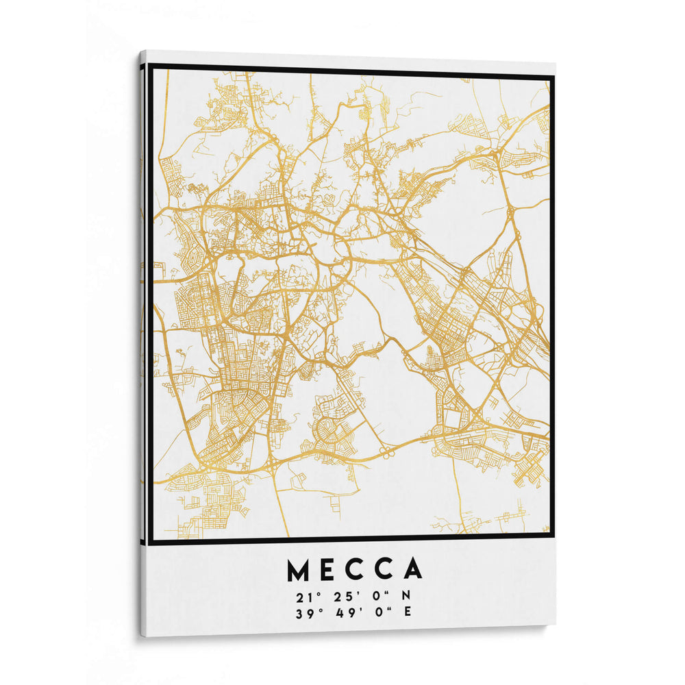 Mecca, 1 Mapas 3 34 - Emiliano Deificus | Cuadro decorativo de Canvas Lab