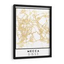 Mecca, 1 Mapas 3 34 - Emiliano Deificus | Cuadro decorativo de Canvas Lab