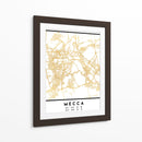 Mecca, 1 Mapas 3 34 - Emiliano Deificus | Cuadro decorativo de Canvas Lab