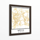 Mecca, 1 Mapas 3 34 - Emiliano Deificus | Cuadro decorativo de Canvas Lab