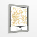 Mecca, 1 Mapas 3 34 - Emiliano Deificus | Cuadro decorativo de Canvas Lab