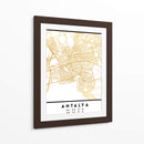 Antalya, 1 Mapas 3 33 - Emiliano Deificus | Cuadro decorativo de Canvas Lab