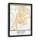 Macau, 1 Mapas 3 32 - Emiliano Deificus | Cuadro decorativo de Canvas Lab