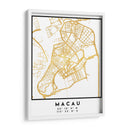 Macau, 1 Mapas 3 32 - Emiliano Deificus | Cuadro decorativo de Canvas Lab