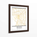 Osaka, 1 Mapas 3 31 - Emiliano Deificus | Cuadro decorativo de Canvas Lab