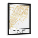 Jersey City, 1 Mapas 3 28 - Emiliano Deificus | Cuadro decorativo de Canvas Lab