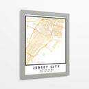 Jersey City, 1 Mapas 3 28 - Emiliano Deificus | Cuadro decorativo de Canvas Lab