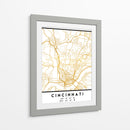 Cincinnati, 1 Mapas 3 25 - Emiliano Deificus | Cuadro decorativo de Canvas Lab
