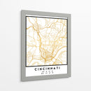 Cincinnati, 1 Mapas 3 25 - Emiliano Deificus | Cuadro decorativo de Canvas Lab
