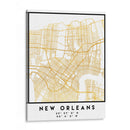 Nuevo Orleans, 1 Mapas 3 24 - Emiliano Deificus | Cuadro decorativo de Canvas Lab