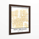 Nuevo Orleans, 1 Mapas 3 24 - Emiliano Deificus | Cuadro decorativo de Canvas Lab