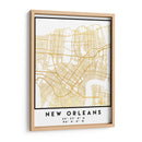 Nuevo Orleans, 1 Mapas 3 24 - Emiliano Deificus | Cuadro decorativo de Canvas Lab