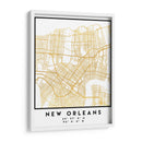 Nuevo Orleans, 1 Mapas 3 24 - Emiliano Deificus | Cuadro decorativo de Canvas Lab