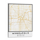 Minneapolis, 1 Mapas 3 23 - Emiliano Deificus | Cuadro decorativo de Canvas Lab