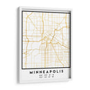 Minneapolis, 1 Mapas 3 23 - Emiliano Deificus | Cuadro decorativo de Canvas Lab
