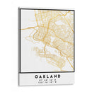 Oakland, 1 Mapas 3 22 - Emiliano Deificus | Cuadro decorativo de Canvas Lab