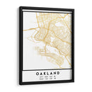 Oakland, 1 Mapas 3 22 - Emiliano Deificus | Cuadro decorativo de Canvas Lab