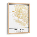Oakland, 1 Mapas 3 22 - Emiliano Deificus | Cuadro decorativo de Canvas Lab