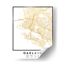 Oakland, 1 Mapas 3 22 - Emiliano Deificus | Cuadro decorativo de Canvas Lab