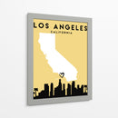 Los Angeles, California - Mapas de amor de la ciudad 42 - Emiliano Deificus | Cuadro decorativo de Canvas Lab