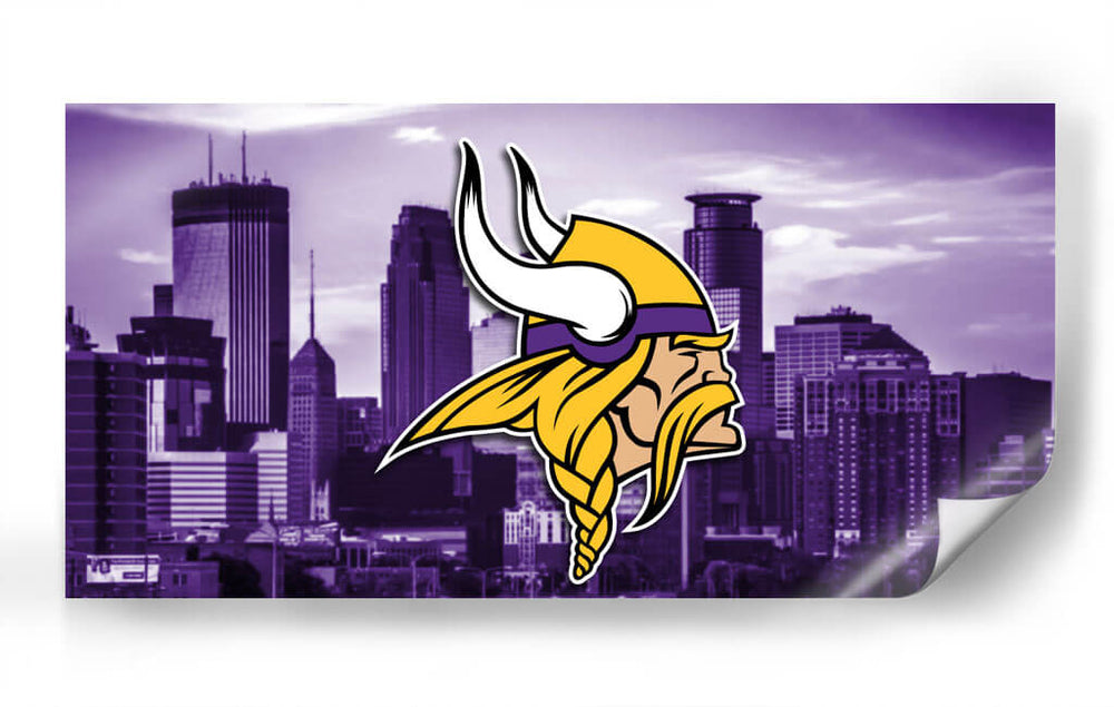 Minnesota Vikings | Cuadro decorativo de Canvas Lab