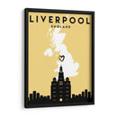 Liverpool, Inglaterra - Mapas de amor de la ciudad 40 - Emiliano Deificus | Cuadro decorativo de Canvas Lab